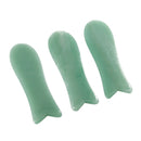 Natural Stone Guasha Facial Massage Faux Jade Face Body Massager Beauty To PNQ