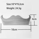 Men's Stainless Steel Anti-static Pocket Beard Comb Mustache Shaving Hai EPX