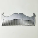 Men's Stainless Steel Anti-static Pocket Beard Comb Mustache Shaving Hai RYI