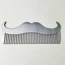 Men's Stainless Steel Anti-static Pocket Beard Comb Mustache Shaving Hai EPX
