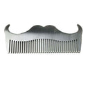Men's Stainless Steel Anti-static Pocket Beard Comb Mustache Shaving Hai EPX