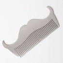 Men's Stainless Steel Anti-static Pocket Beard Comb Mustache Shaving Hai EPX