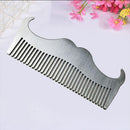 Men's Stainless Steel Anti-static Pocket Beard Comb Mustache Shaving Hai EPX