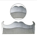 Men's Stainless Steel Anti-static Pocket Beard Comb Mustache Shaving Hai RYI