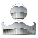 Men's Stainless Steel Anti-static Pocket Beard Comb Mustache Shaving Hai EPX