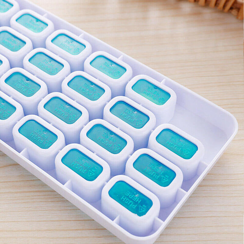 31Day Monthly Pill Travel Box Tablet Holder Medicine Dispenser Organizer YLH