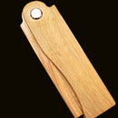 Sandalwood Wooden Folding Beard Mustache Comb Hair Brush Wide Tooth Anti- GLW