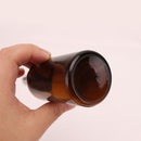 9pcs 30ML Refillable Empty Carrier Amber Brown Empty Glass Bottles with New dfg