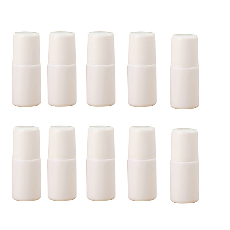 10pcs Refillable Containers Empty Roll On Bottles for Deodorant Outdoor Travel