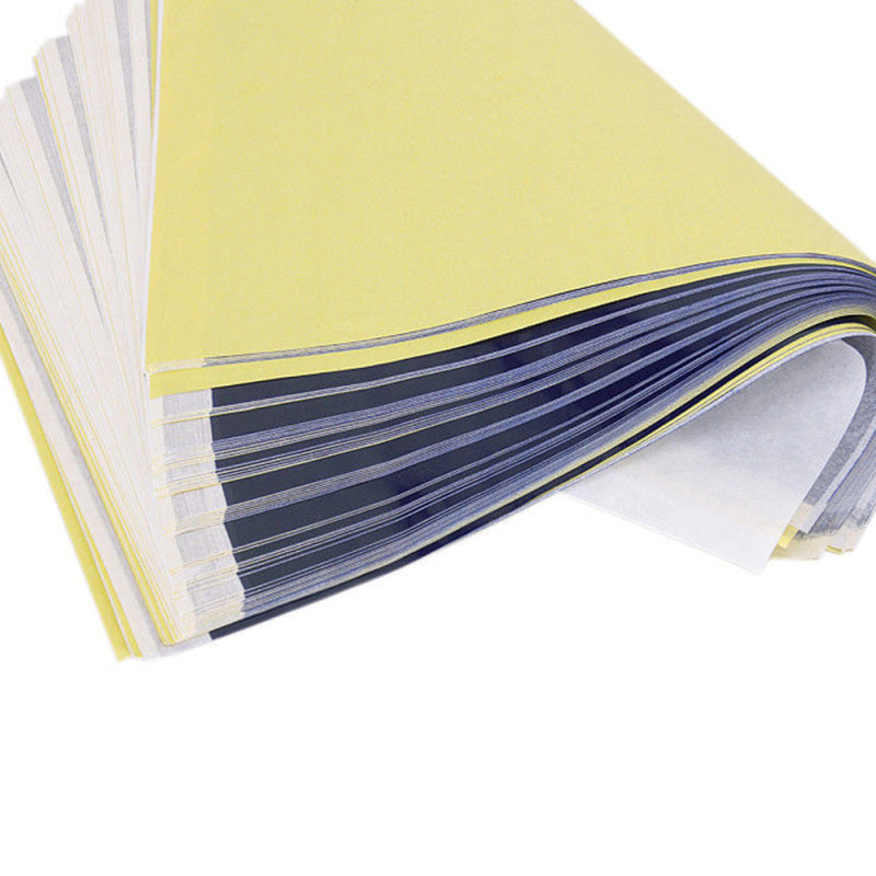 50 Sheet Tattoo Transfer Copier Paper Thermal Outline Tracing Stencil Supply New