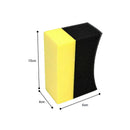 4pcs Car Tire Waxing Polishing Compound Washing Sponge Cleaning Pad Brush fgh