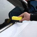 4pcs Car Tire Waxing Polishing Compound Washing Sponge Cleaning Pad Brush fgh