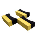 4pcs Car Tire Waxing Polishing Compound Washing Sponge Cleaning Pad Brush fgh