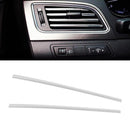 10PCS Car Accessories AUTO Air Conditioner Air Outlet Decoration Strip PVC New
