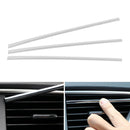 10PCS Car Accessories AUTO Air Conditioner Air Outlet Decoration Strip PVC New