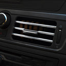 10PCS Car Accessories AUTO Air Conditioner Air Outlet Decoration Strip PVC New