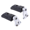 2PCS Pedals Foot Pegs Footrests Legs For 47cc 49cc Mini Moto Pocket Bik HIZ ZQJ
