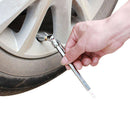 2pcs 5-50PSI Auto Vehicle Car Motor Tyre Tire Air Pressure Mini Test Met DDB