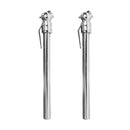 2pcs 5-50PSI Auto Vehicle Car Motor Tyre Tire Air Pressure Mini Test Met DDB