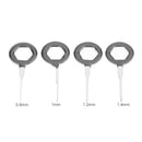 2Sets Car Wire Terminal Removal Tools Kit Wear Resistance Pin Extracto ZJC