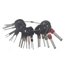 2Sets Car Wire Terminal Removal Tools Kit Wear Resistance Pin Extracto ZJC