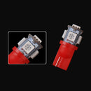 40PCS Super Red T10 Wedge 5-SMD 5050 LED Light bulbs W5W 2825 158 192 RSB