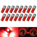 40PCS Super Red T10 Wedge 5-SMD 5050 LED Light bulbs W5W 2825 158 192 1 REN