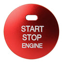 2PCS Red Car Engine Start Stop Button Switch Replace Cover Trim For Mazda CX5 4