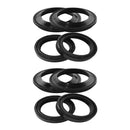 2 Sets 35x48x11 Motorcycle Front Fork Damper Shock Absorber Oil Seal Dus TTY