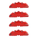 2PCS Red Car Wheel Brake Caliper Cover Front Rear Decorative Dust Resist New