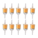 20PCS Universal Large Inner In-line Fuel Filter Gas Petrol Pipe 1/4 FIE PZY