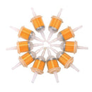 20PCS Universal Large Inner In-line Fuel Filter Gas Petrol Pipe 1/4 FIE PZY GQD