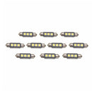 20PCS 3LED 5050 SMD C5W CANBUS Error Free Festoon Dome Light Lamp Bulbs White