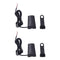 2PCS Motorcycle Rearview Mirror Waterproof Mobile Phone Charger USB Indica ALX