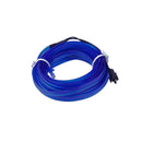 2PCS 4M LED Car Interior Wire Strip Atmosphere Cold Light Blue Decor S LZJ