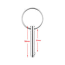 2PCS Boat Marine Bimini Top Frame Standard Quick Release Pin 316 Stainle QND