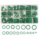 2 Sets O Ring Seal Rubber Assortment 18 sizes Green Kit Hydraulics Air Gas Oil