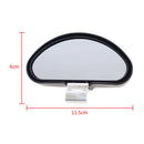New Universal Blind Spot Mirror Wide Angle Rear Side View Vehicle Car 2PCS
