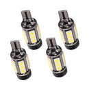 4PCS Xenon White No Error Canbus T15 W16W 5050SMD COB Backup Reverse Light TYY