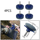 4pcs Mower Blade Drill Lawnmower Lawn Mower Sharpener For Grinding Power XAM