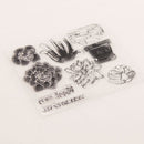 Handbook Diary Silicone Finished Chapter Stamp Transparent Seal Baby VSW