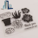 Handbook Diary Silicone Finished Chapter Stamp Transparent Seal Baby VSW
