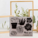 Handbook Diary Silicone Finished Chapter Stamp Transparent Seal Baby VSW