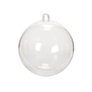 20PCS Clear Plastic Craft Ball Acrylic Transparent Sphere Bauble 5CM dgg KFK