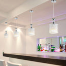 Modern Crystal Iron Ceiling Light Pendant Lamp Dining Room Chandelier NPJ