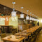 Modern Crystal Iron Ceiling Light Pendant Lamp Dining Room Chandelier NPJ