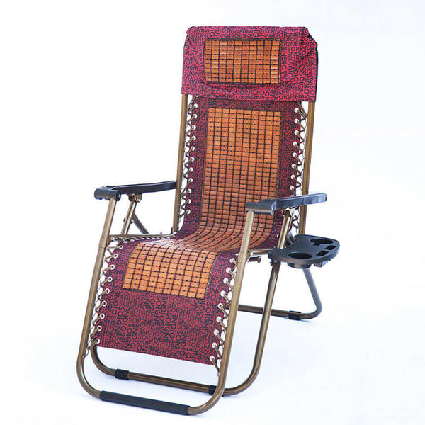 Oversize Zero Gravity Outdoor Reclining Lounge Patio Chairs Cup Holder New asd