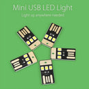 15pcs USB LED Portable Night Light Bright Mini Keychain Camping Car Lamp Module