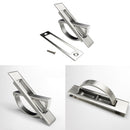 Hidden Door Cabinet Handle Zinc Alloy Recessed Flush Pull Cover Floor Kn VUT