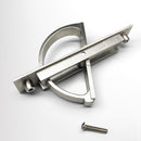 Hidden Door Cabinet Handle Zinc Alloy Recessed Flush Pull Cover Floor Kn XLN